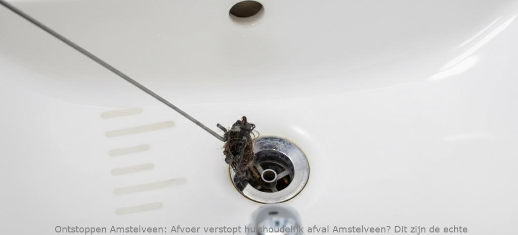 Afvoer verstopt huishoudelijk afval Amstelveen? Dit zijn de echte boosdoeners