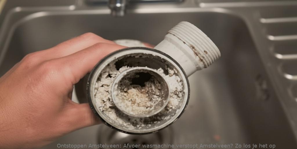 Afvoer wasmachine verstopt Amstelveen? Zo los je het op