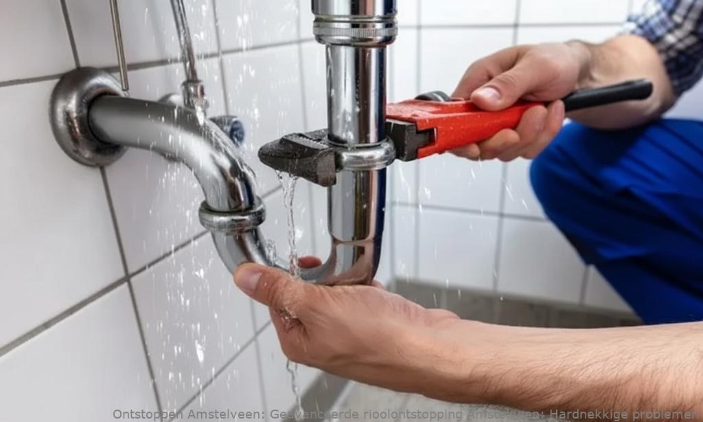 Geavanceerde rioolontstopping Amstelveen: Hardnekkige problemen