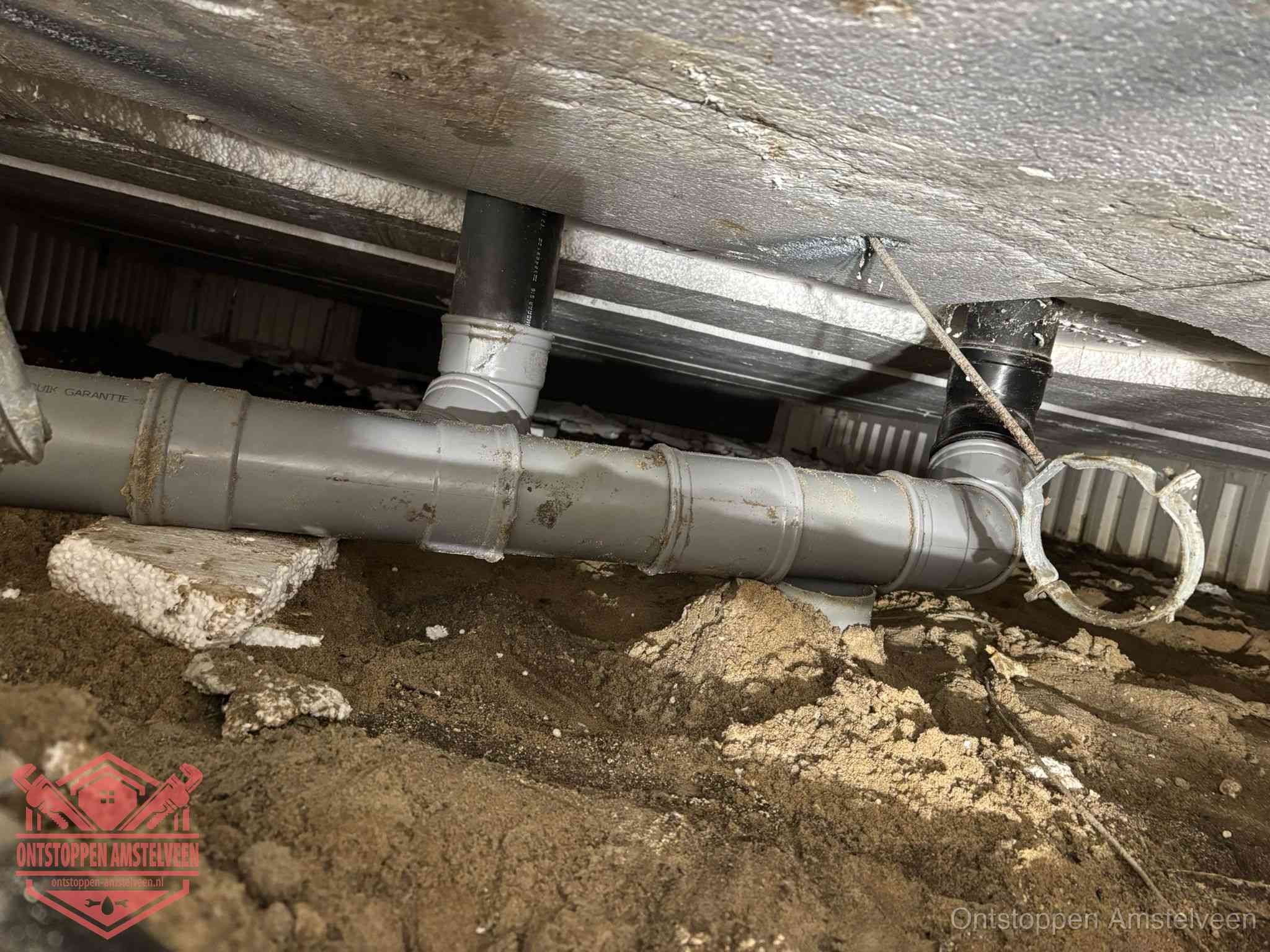 Gemengd gescheiden rioolstelsel in Amstelveen