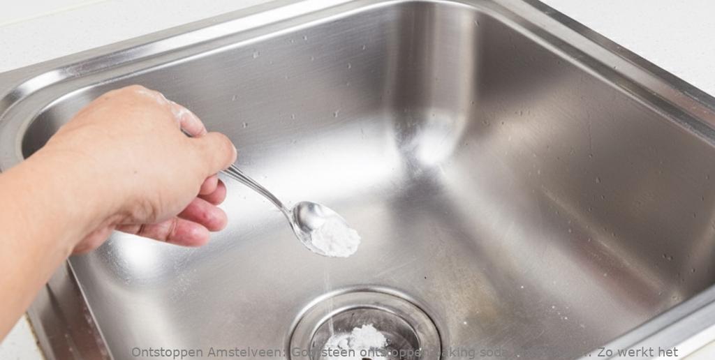 Gootsteen ontstoppen baking soda Amstelveen: Zo werkt het