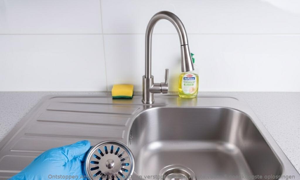 Gootsteen verstopt keuken Amstelveen: 5 goedkoopste oplossingen