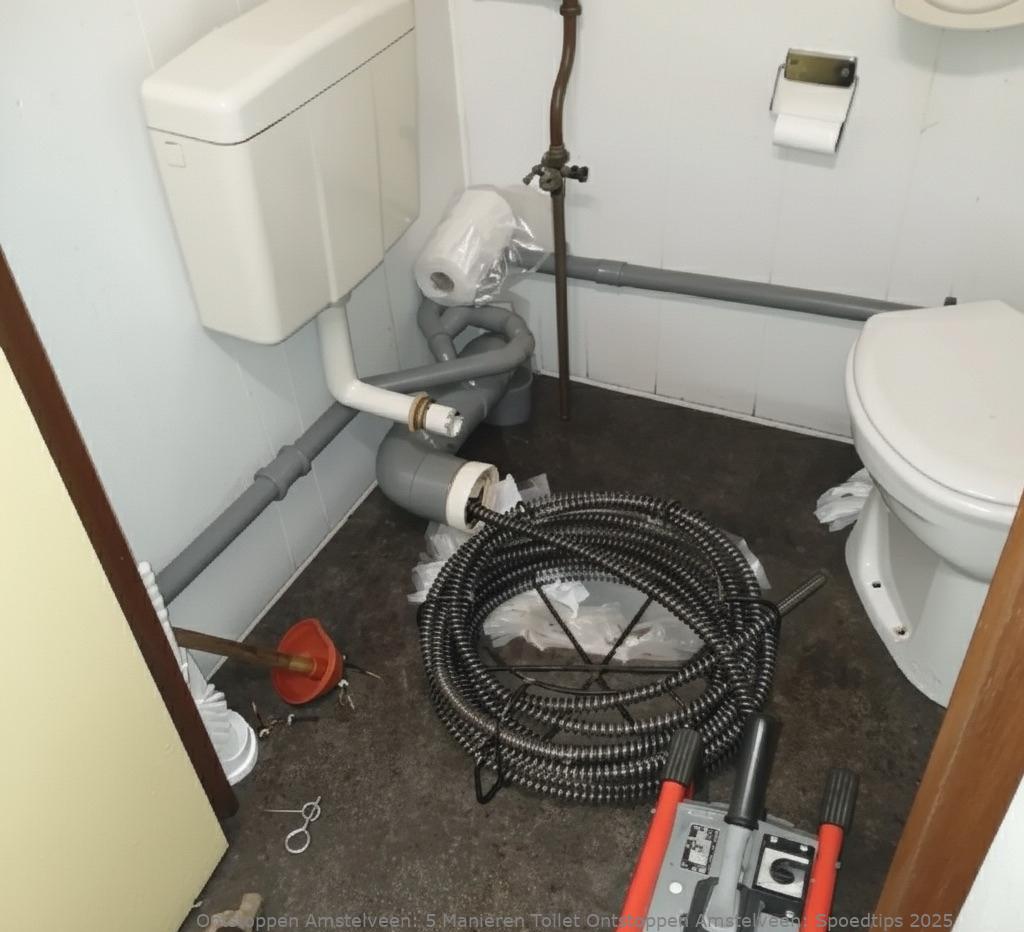 5 Manieren Toilet Ontstoppen Amstelveen: Spoedtips 2025