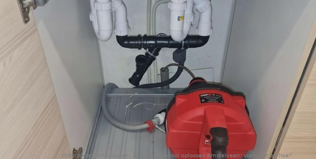 Verstopping riool oplossen Amstelveen: wanneer en hoe?