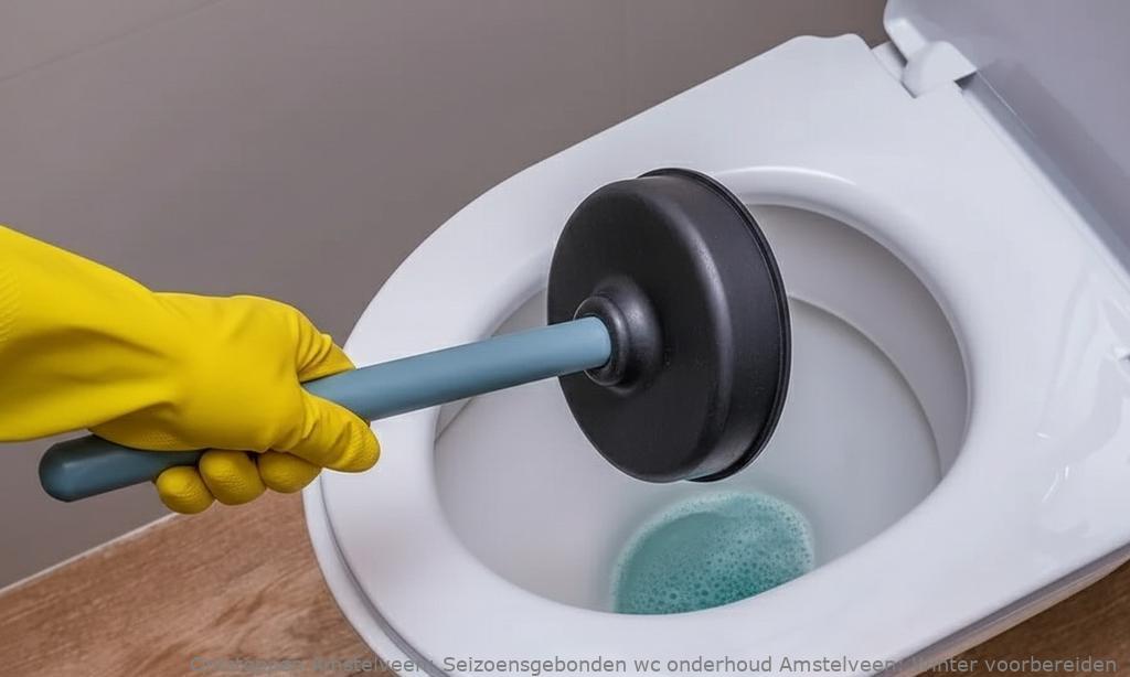 Seizoensgebonden wc onderhoud Amstelveen: Winter voorbereiden