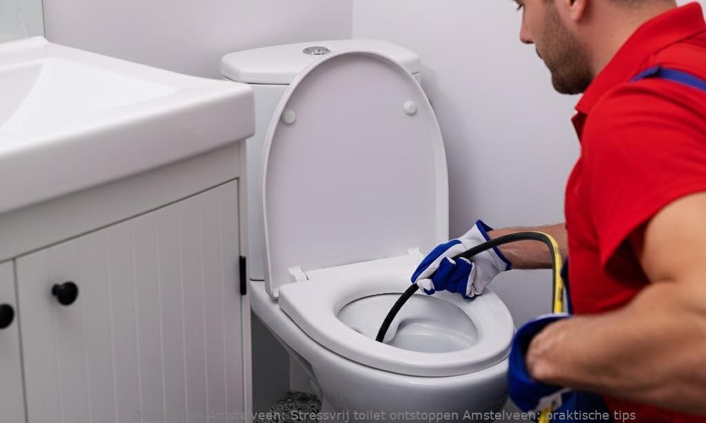 Stressvrij toilet ontstoppen Amstelveen: praktische tips