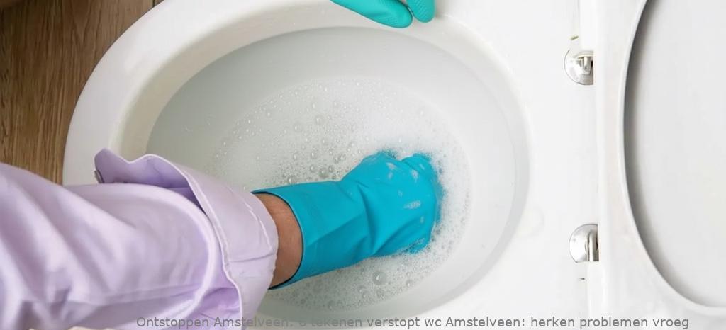 6 tekenen verstopt wc Amstelveen: herken problemen vroeg