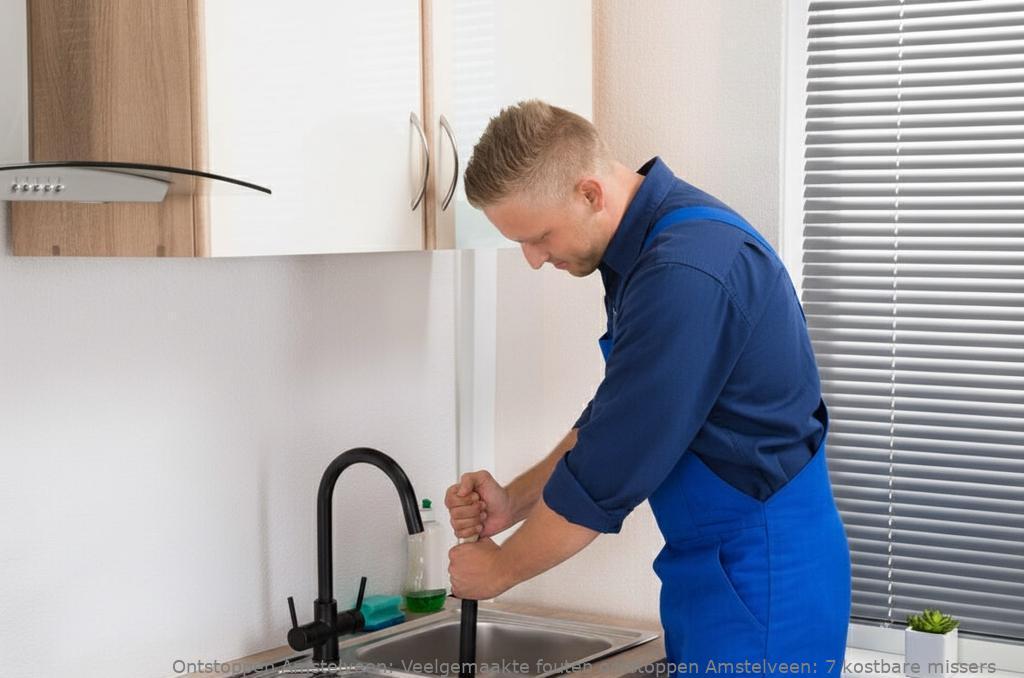 Veelgemaakte fouten ontstoppen Amstelveen: 7 kostbare missers