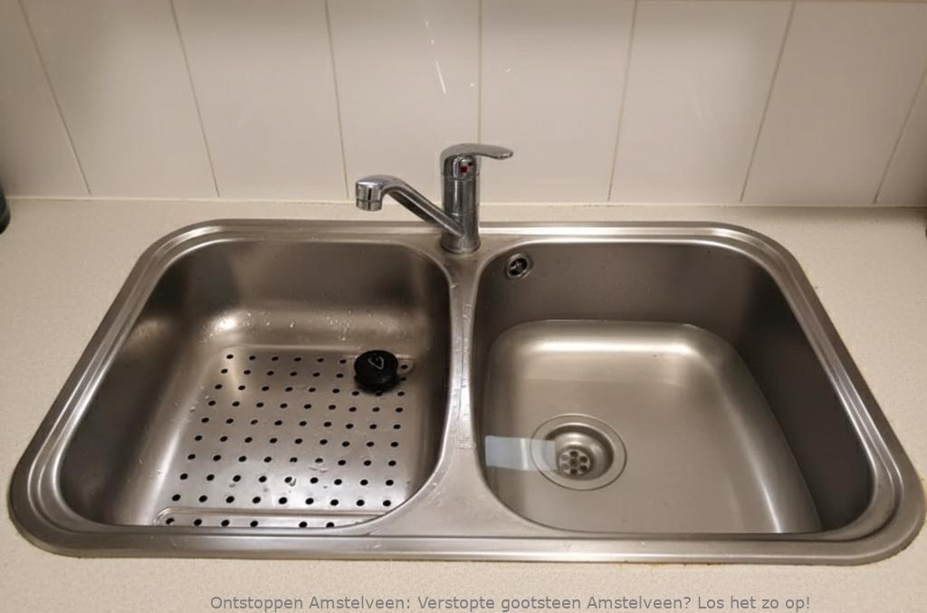 Verstopte gootsteen Amstelveen? Los het zo op!
