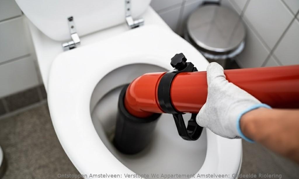 Verstopte Wc Appartement Amstelveen: Gedeelde Riolering
