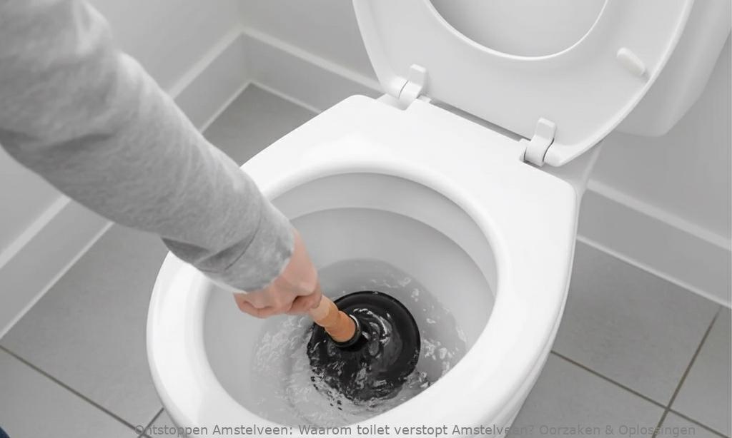 Waarom toilet verstopt Amstelveen? Oorzaken & Oplossingen