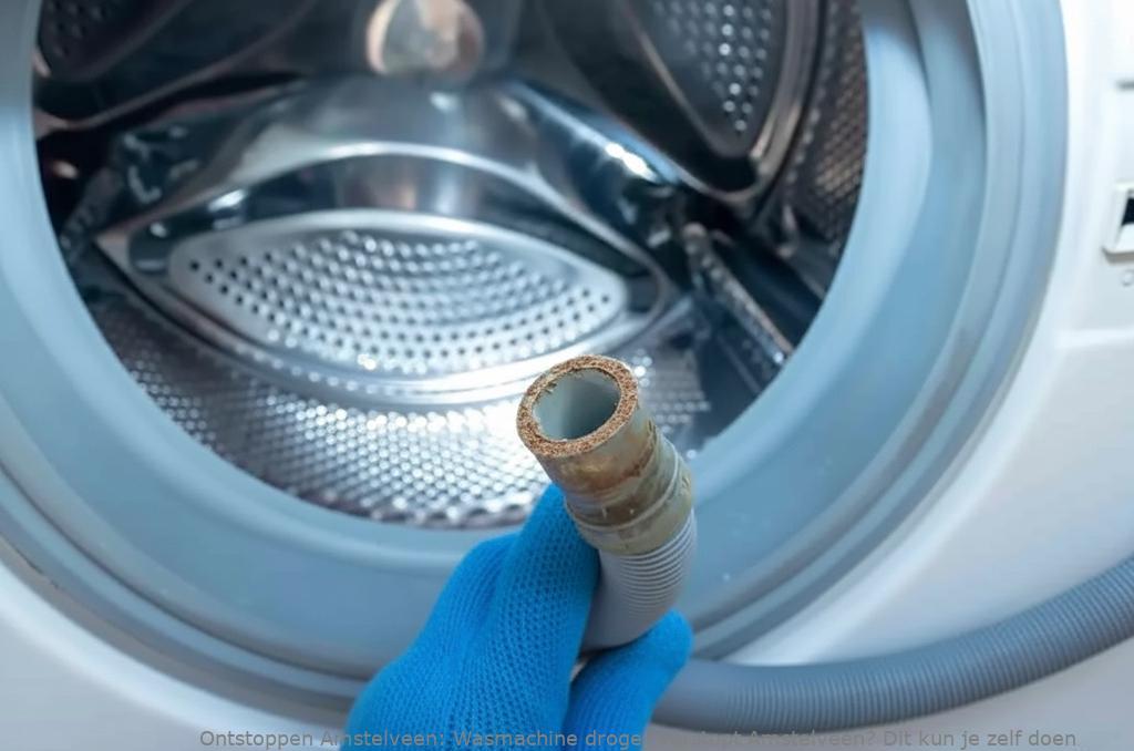 Wasmachine droger verstopt Amstelveen? Dit kun je zelf doen